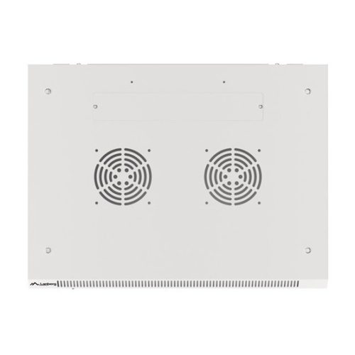 Lanberg 19" fali rack szekrény 18U/600X450 lapraszerelt, szürke V2
