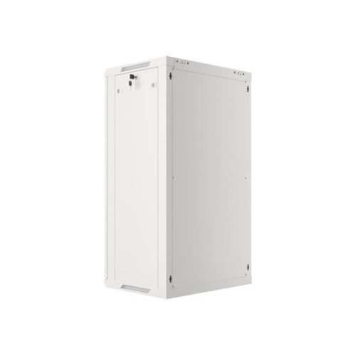 Lanberg 19" fali rack szekrény 22U/600X450 lapraszerelt, szürke V2