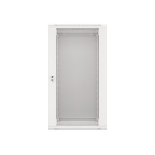 Lanberg 19" fali rack szekrény 22U/600X450 lapraszerelt, szürke V2