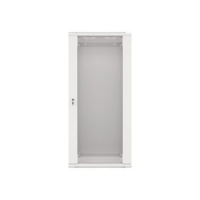   Lanberg 19" fali rack szekrény 27U/600X450 lapraszerelt, szürke V2