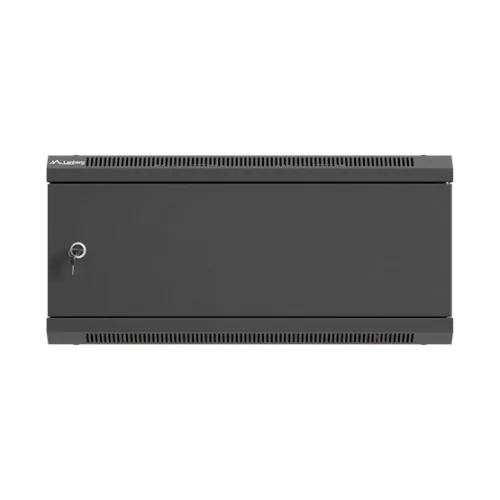 Lanberg 19" fali rack szekrény 4U/600X600 lemezajtó, lapraszerelt, fekete