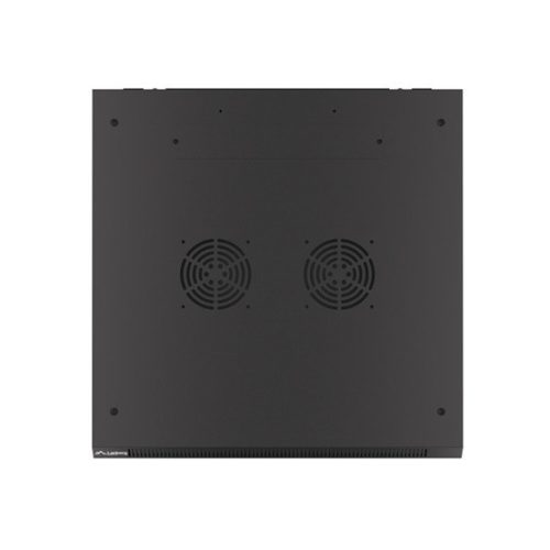 Lanberg 19" fali rack szekrény 4U/600X600 lapraszerelt, fekete V2
