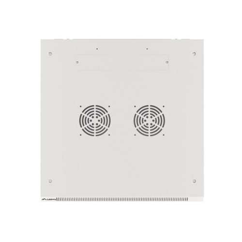 Lanberg 19" fali rack szekrény 15U/600X600 üvegajtó, lapraszerelt, szürke V2