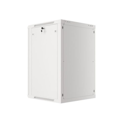 Lanberg 19" fali rack szekrény 18U/600X600 lapraszerelt, szürke V2
