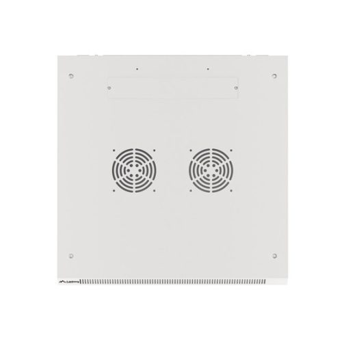 Lanberg 19" fali rack szekrény 22U/600X600 üvegajtó, lapraszerelt, szürke V2