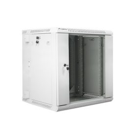   Lanberg 19" kétrészes fali rack szekrény 12U/600X600 lapraszerelt, szürke