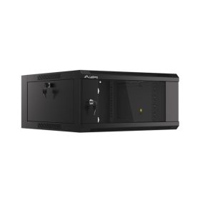   Lanberg 19" fali rack szekrény 4U 600 lapraszerelt, fekete