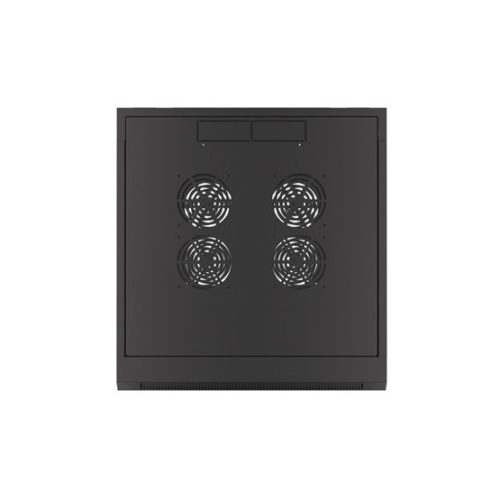 Lanberg 19" fali rack szekrény 4U 600 lapraszerelt, fekete