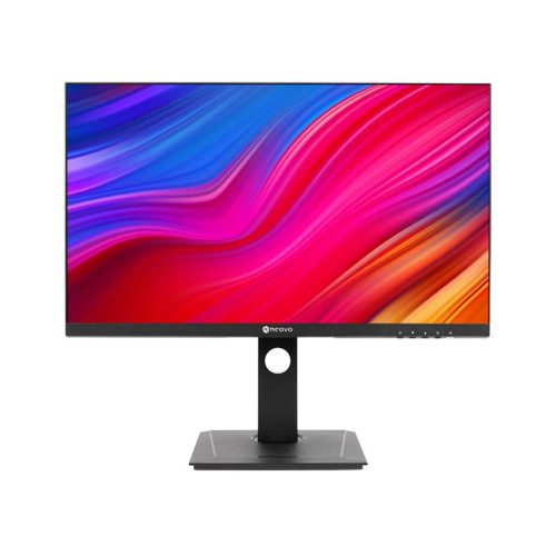 AG Neovo DW-2701 IPS monitor,27” LED fekete,Pivot, QWHD,Type-C, HDMI, DP, hangsz