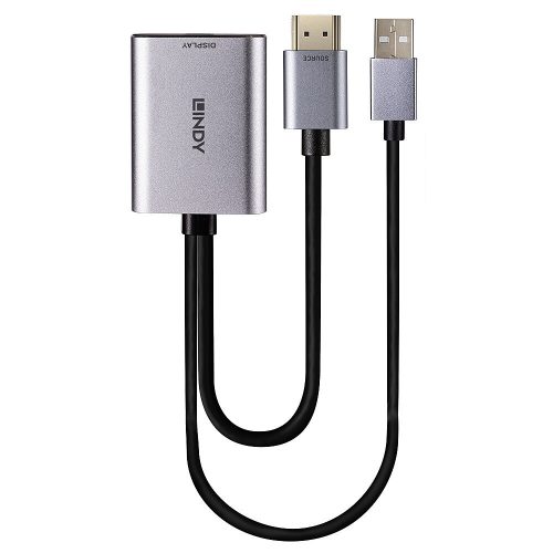 LINDY HDMI to USB Type C Converter with USB Power