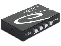 Delock 4 portos manuális USB 2.0 kapcsoló