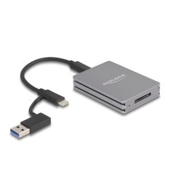   Delock USB Type-C  kártyaolvasó CFexpress memóriakártyákhoz A-típusú