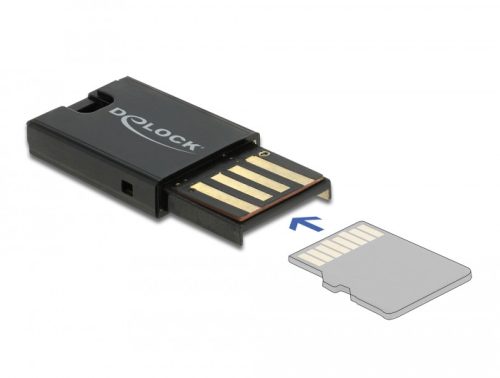 Delock USB 2.0 kártyaolvasó Micro SD memóriakártyákhoz