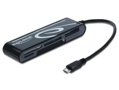 Delock Micro USB OTG kártyaolvasó