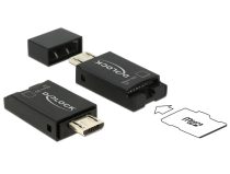   Delock Micro USB OTG-kártyaolvasó USB 2.0 Micro-B csatlakozódugóval