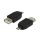 LogiLink USB 2.0 adapter, Micro-USB/M-USB-A/F, fekete