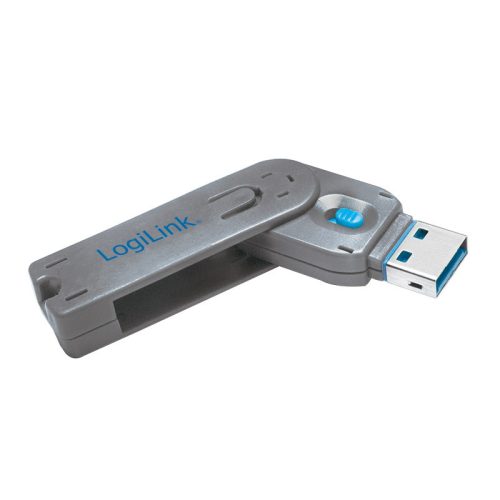 Logilink USB-A port blokkoló (1x kulcs és 1x zár)