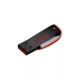   Sandisk 64GB USB2.0 Cruzer Blade Fekete-Piros (114925) Flash Drive