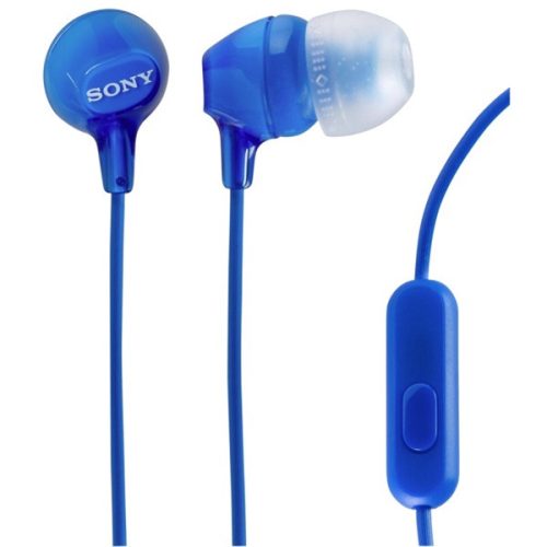 Sony MDREX15APLI.CE7 mikrofonos kék fülhallgató