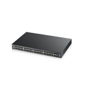   ZyXEL XGS2210-52 48port GbE LAN 4port 10GbE SFP+ L2+ menedzselhető switch