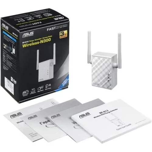 ASUS RP-N12 Vezeték nélküli 300Mbps Range Extender