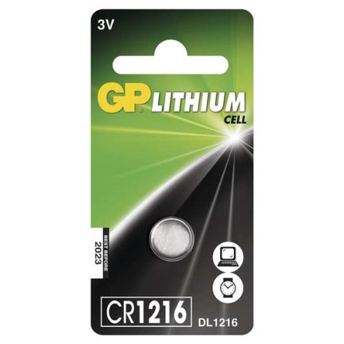 GP CR1216 lítium gombelem 1db/bliszter