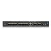 ZyXEL XGS4600-32F 24port GbE SFP 4port GbE combo RJ45/SFP 4port 10GbE SFP+ L3+ menedzselhető, stackelhető switch