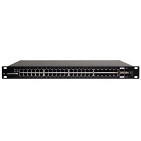   Ubiquiti EdgeSwitch 48xGigabit Ethernet port, 2xSFP, 2xSFP+ port, PoE+, 19" Rackmount, 500W