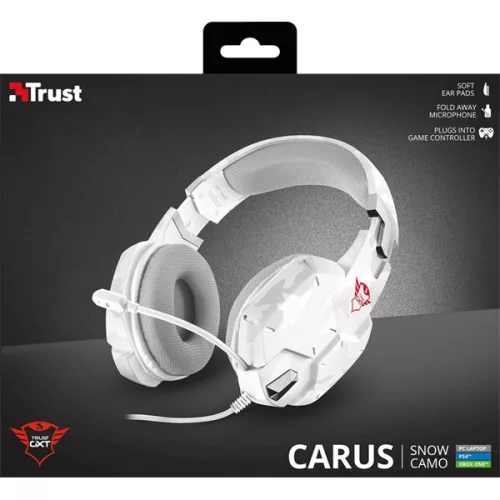 Trust GXT 322W Carus hó álcafestéses gamer headset