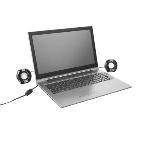 Trust Polo Compact 2.0 jack 8W USB fekete-ezüst hangszóró