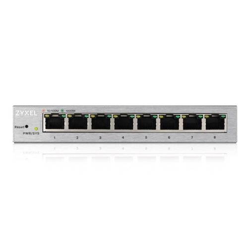 ZyXEL GS1200-8 8port GbE LAN web menedzselhető asztali switch