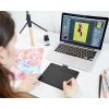 Wacom CTL-4100WLK-N Intuos S fekete Bluetooth digitális rajztábla