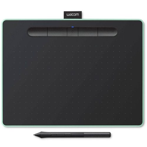 Wacom CTL-6100WLE-N Intuos M pisztácia Bluetooth digitális rajztábla