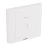 Legrand 632794 Linkeo 1xRJ45 keystone port fogadására süllyesztett szerelvény