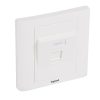 Legrand 632796 Linkeo 1xRJ45 keystone port fogadására süllyesztett szerelvény