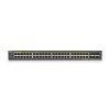 ZyXEL GS1920-48HPv2 48port GbE LAN PoE (375W) 4port Gbe combo RJ45/SFP L2 menedzselhető PoE switch