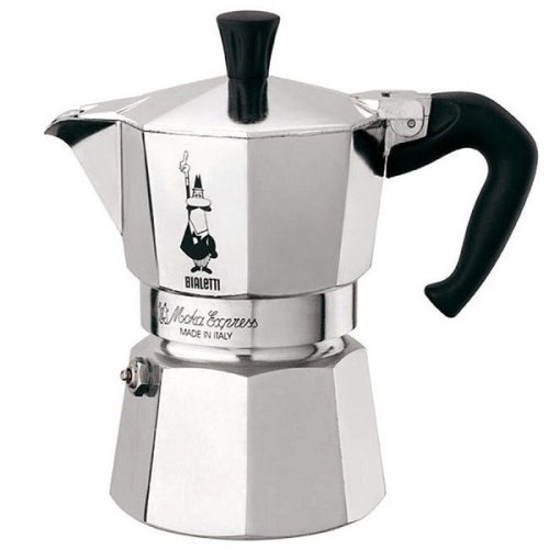 Bialetti Moka Express inox 6 személyes kotyogós kávéfőző