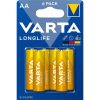 Varta 4106101436 Longlife AA (LR06) alkáli mikro ceruza elem 6db/bliszter