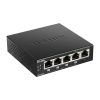 D-Link DES-1005D 5port FE LAN nem menedzselhető PoE switch