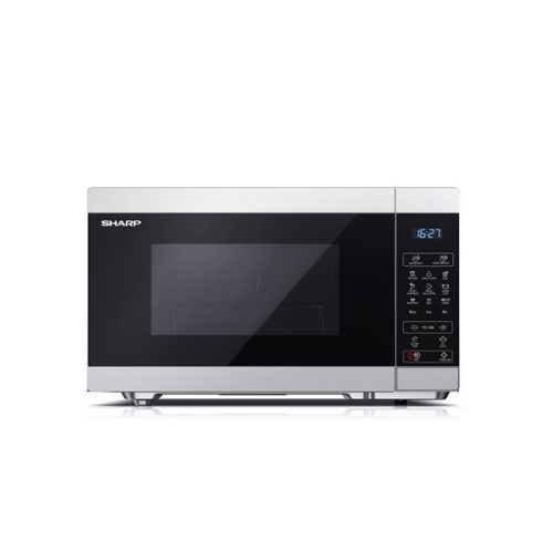 Sharp YC-MG81ES 900W 28L ezüst grillezős mikrohullámú sütő
