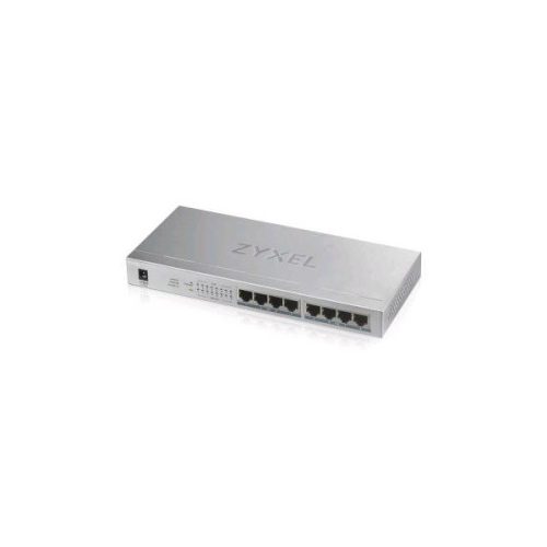 ZyXEL GS1008-HP 8port Gigabit LAN nem menedzselhető PoE+ Switch