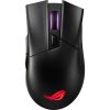 ASUS ROG Gladius II fekete vezeték nélküli gamer egér