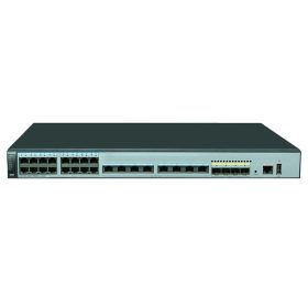   Huawei S5720-28X-PWH-LI-AC 16xGbE PoE+ LAN 8xEthernet 100M/1/2.5G PoE++ 4x10GbE SFP+ 360W PoE++ L3 menedzselhető switch