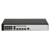 Huawei S5720S-12TP-PWR-LI-AC 8xGbE PoE LAN 2xGbE Combo RJ45/SFP 124W PoE L3 menedzselhető switch