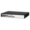 Huawei S5720S-12TP-PWR-LI-AC 8xGbE PoE LAN 2xGbE Combo RJ45/SFP 124W PoE L3 menedzselhető switch