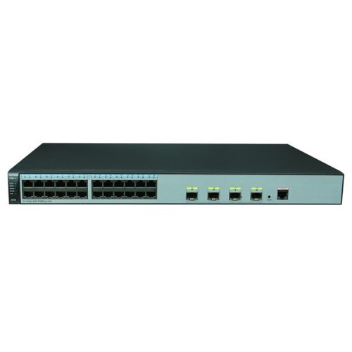 Huawei S5720S-28P-PWR-LI-AC 24GbE PoE+ LAN 4xGbE SFP 370W PoE+ L3 menedzselhető switch