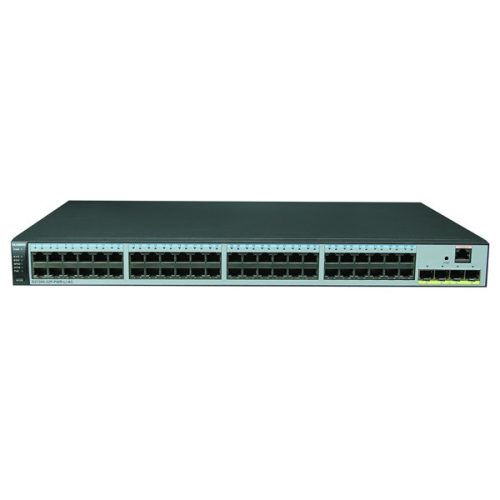 Huawei S5720S-52P-PWR-LI-AC 48GbE LAN 4xGbE SFP 370W PoE+ L3 menedzselhető switch