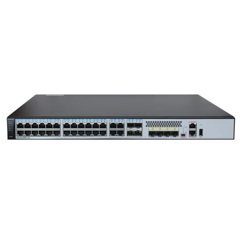 Huawei S5720-36PC-EI bundle 24xGbE LAN 4xGbE Combo RJ45/SFP 4xGbE SFP L3 menedzselhető switch