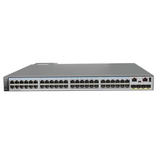 Huawei S5720-56C-PWR-EI bundle 48xGbE LAN 4x10GbE SFP+ 785W PoE+ L3 menedzselhető switch