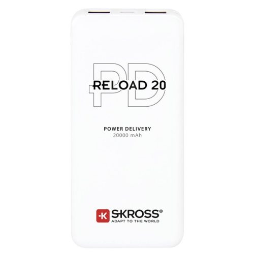 SKROSS Reload20 20000mAh USB/microUSB kábellel két kimenettel power bank